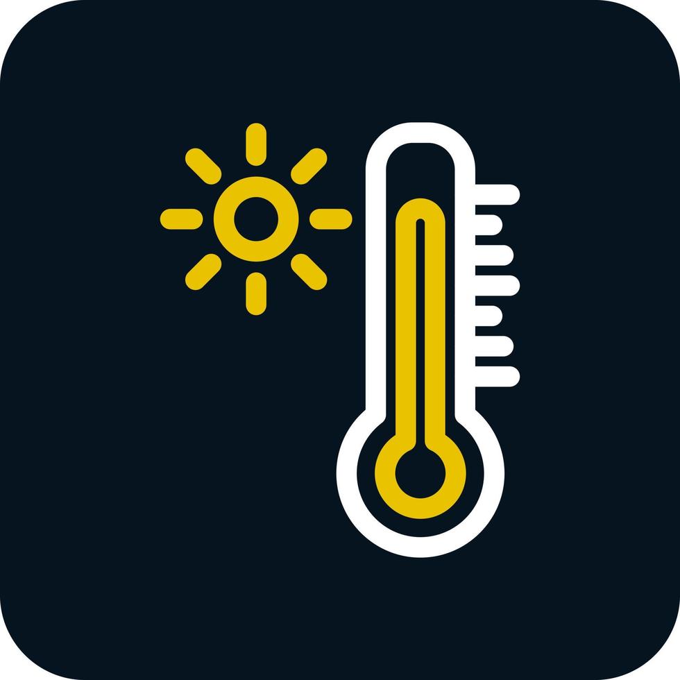 Thermometer Vector Icon Design