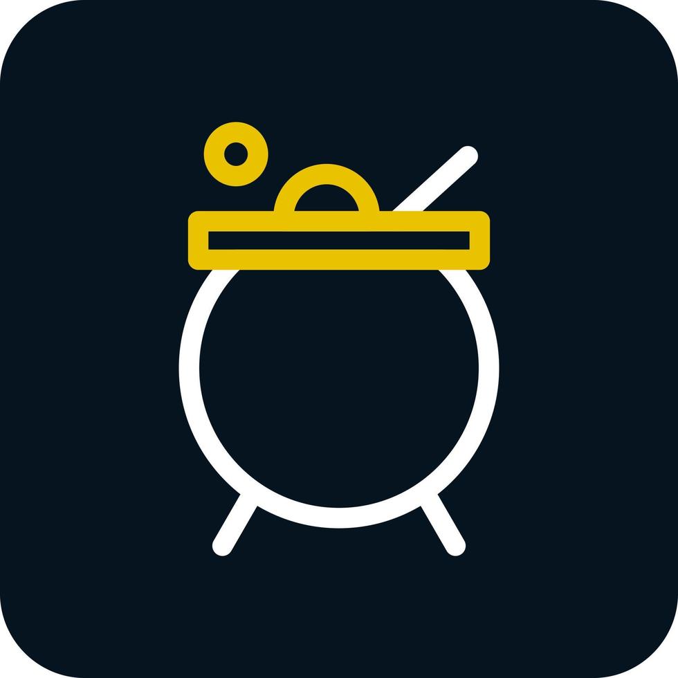 Cauldron Vector Icon Design