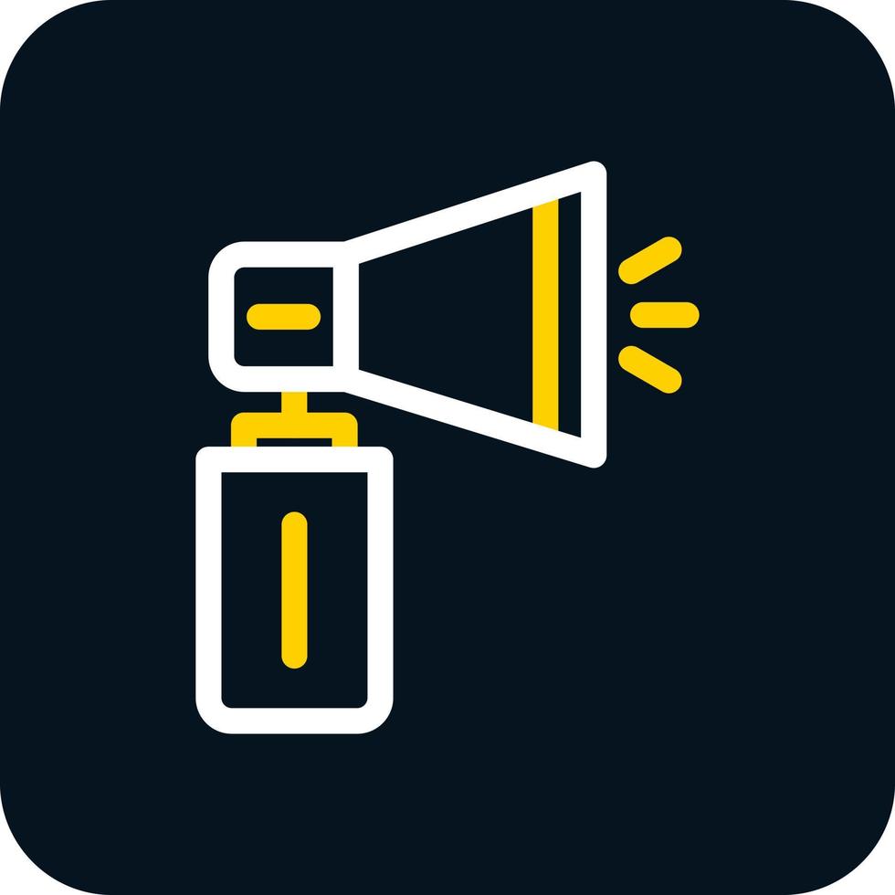 Air Horn Vector Icon Design