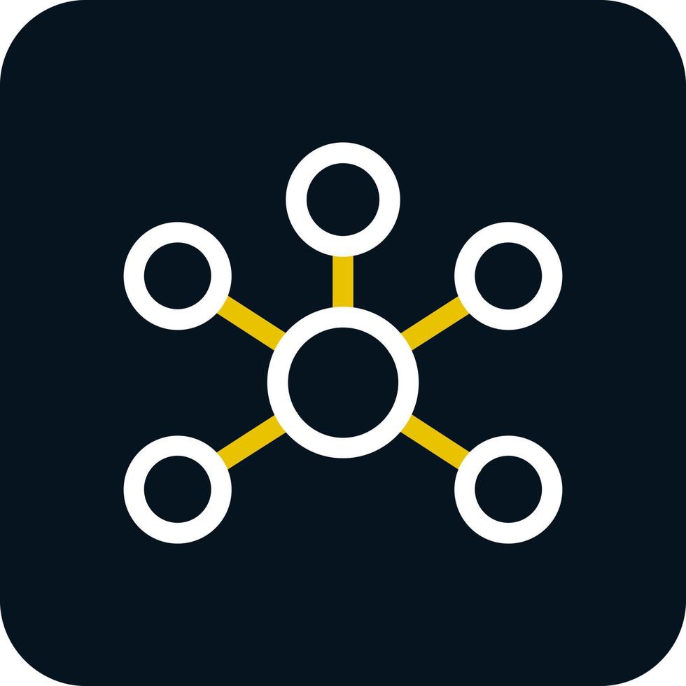 Mind Map Vector Icon Design