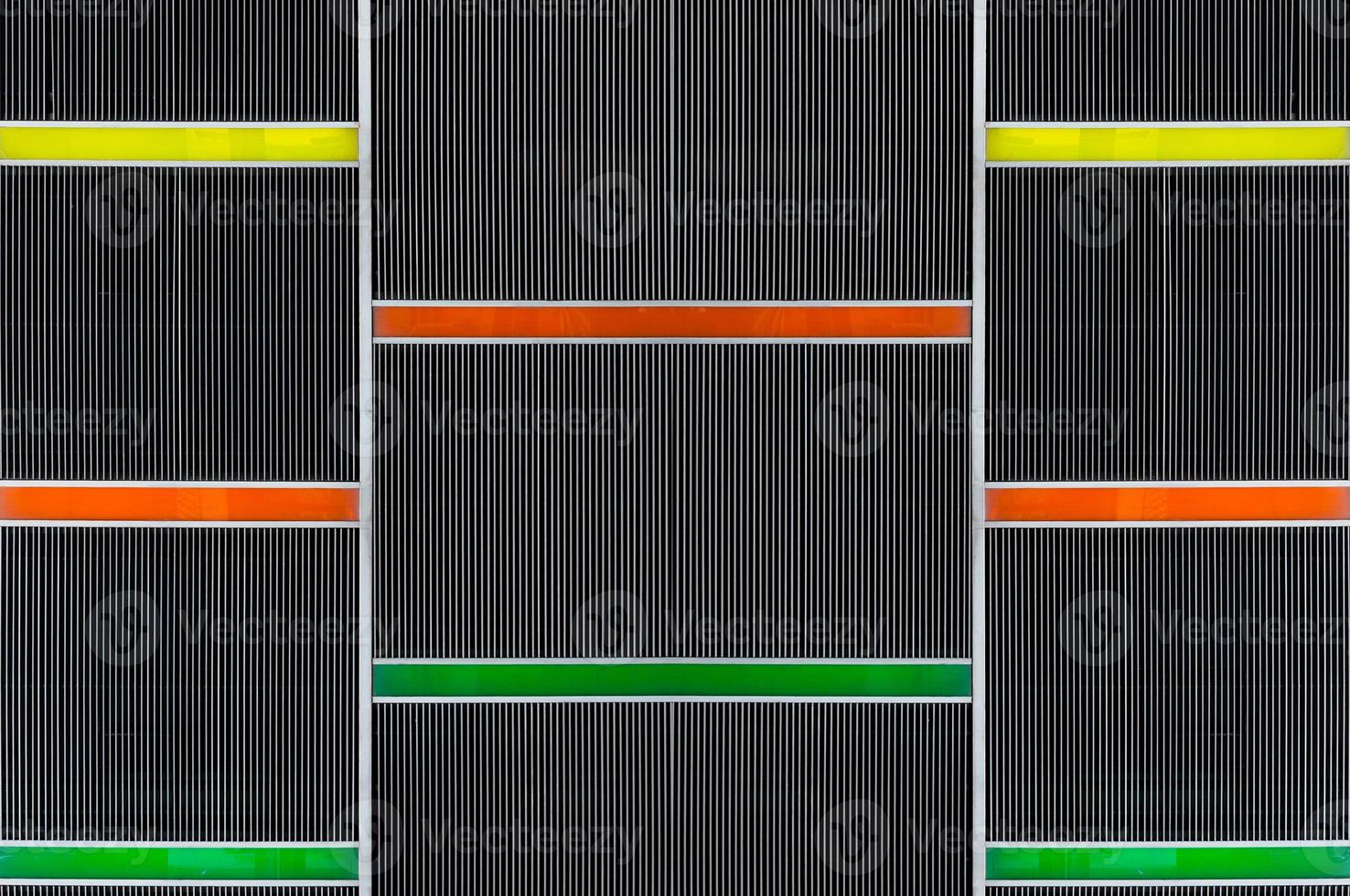 modern pattern building and background with bright colors, abstract for background photo