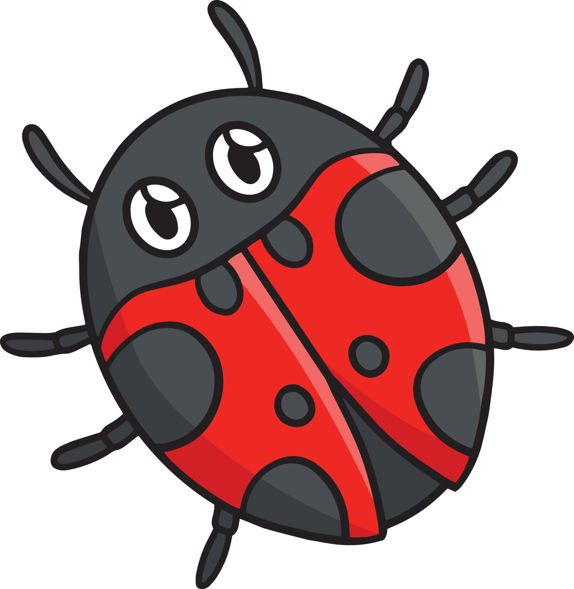 Spring Ladybug Cartoon Colored Clipart 20119216 Vector Art at Vecteezy