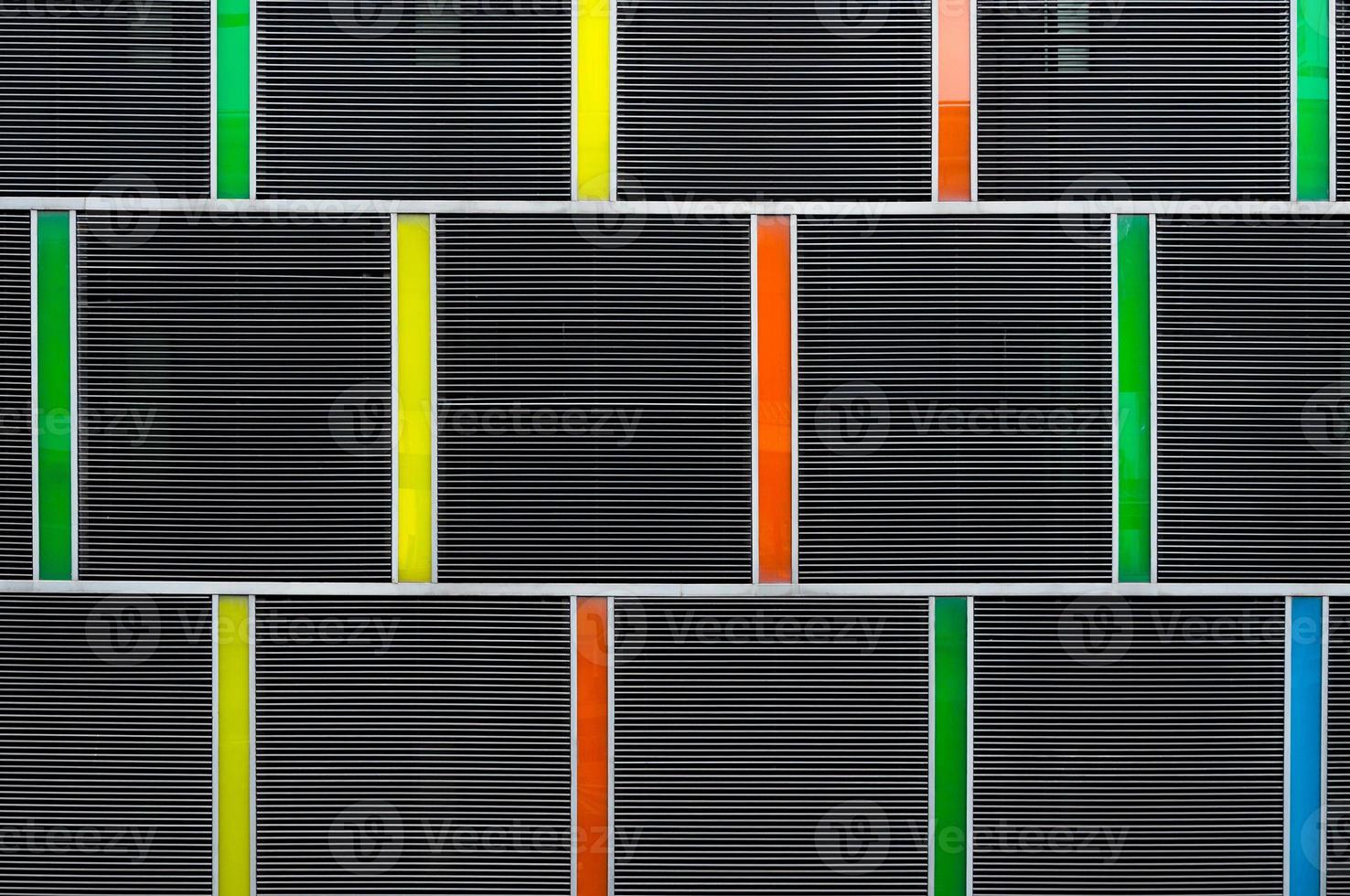 modern pattern building and background with bright colors, abstract for background photo