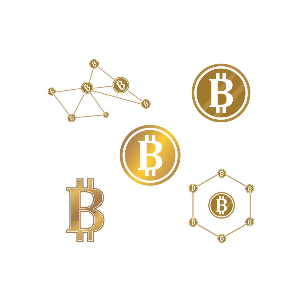 bit coin icon vector illustration design