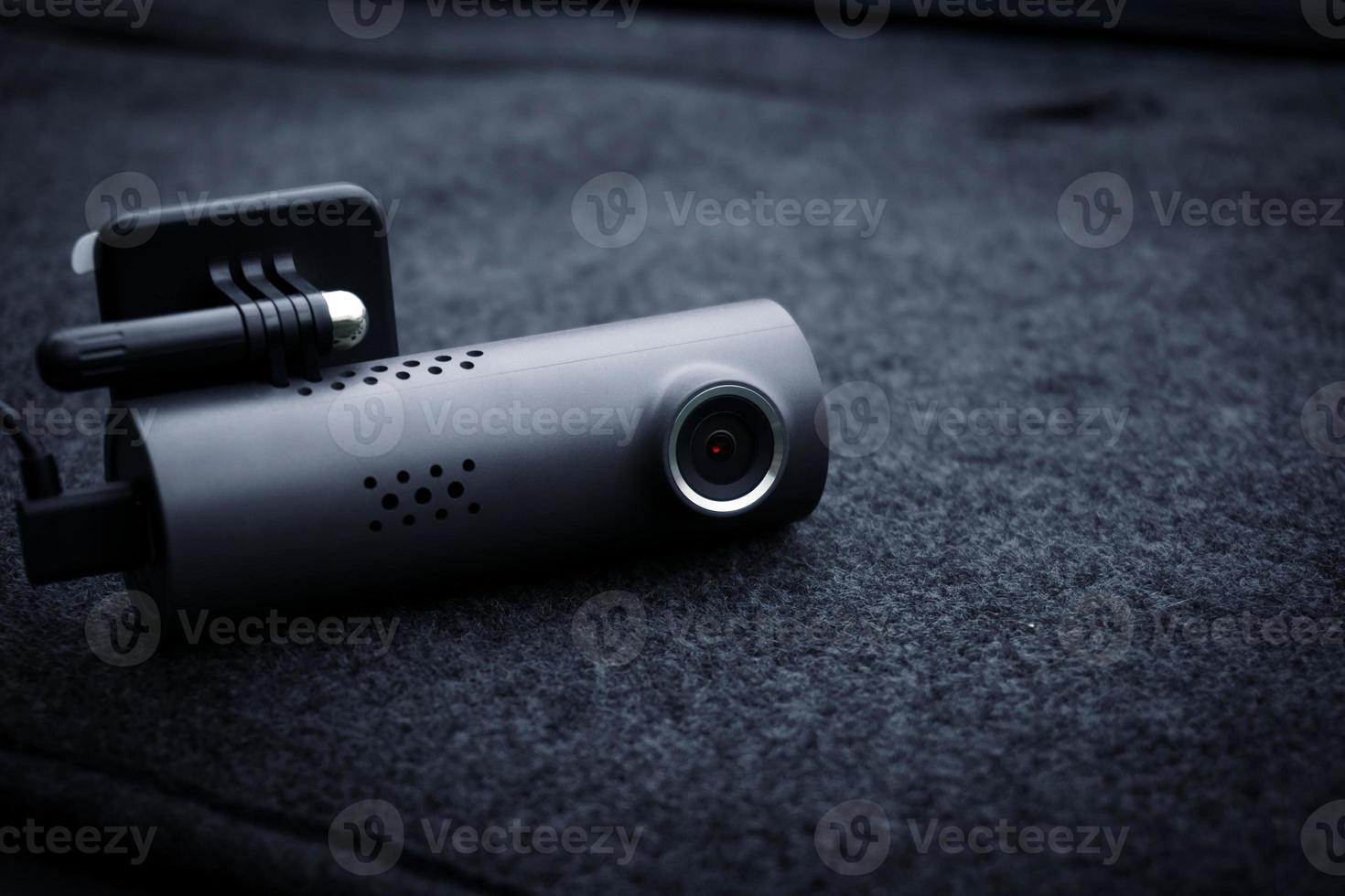 Car video camera dash cam in car ,Concept of safety camera for car protection, technology for safety photo