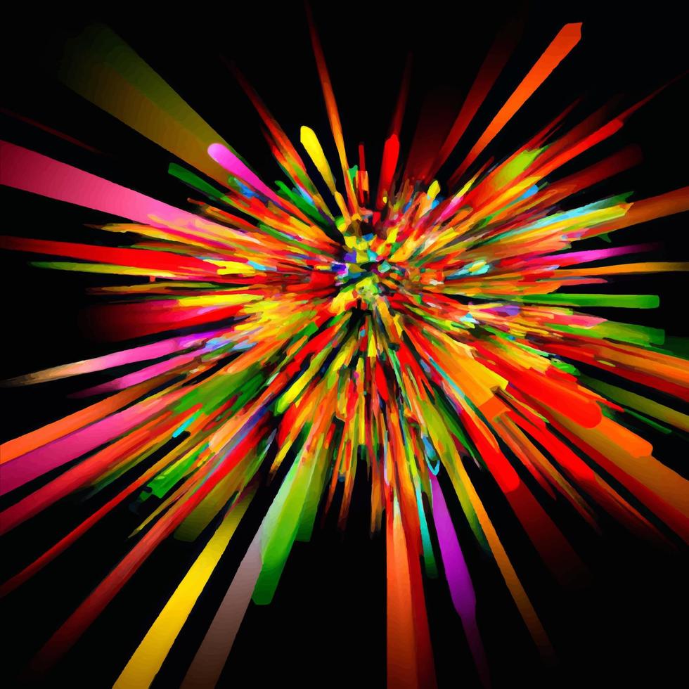 abstract color splash and explosion vector illustration. color splash background for Holi Festival