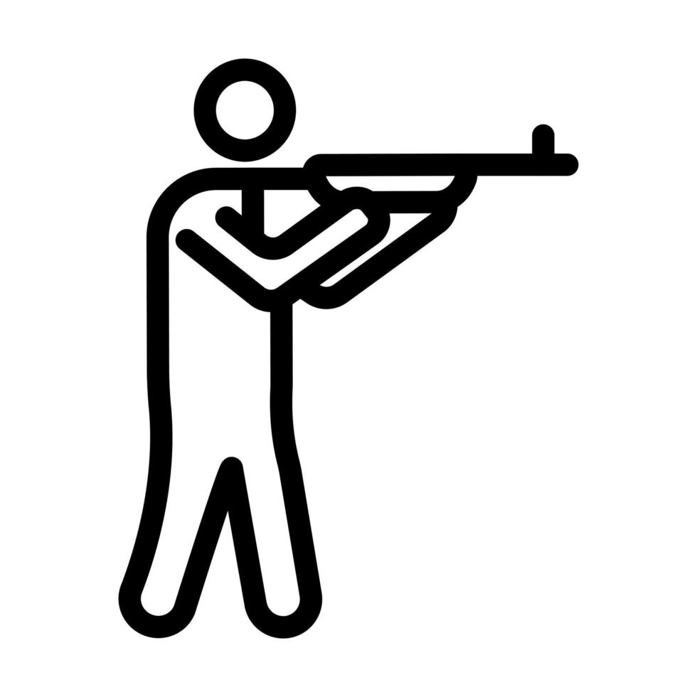 Shooting Game Icon Design vector