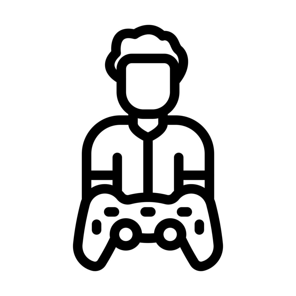 Gamer Icon Design vector