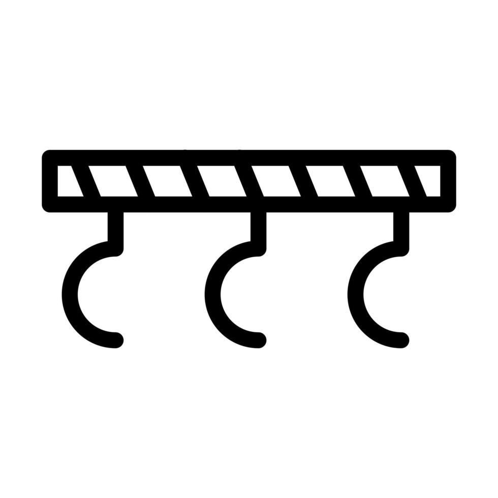 Hook Icon Design vector