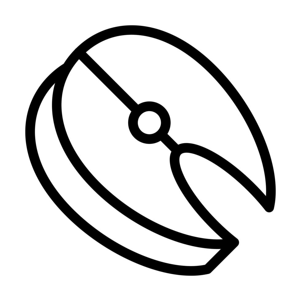 Fillet Icon Design vector