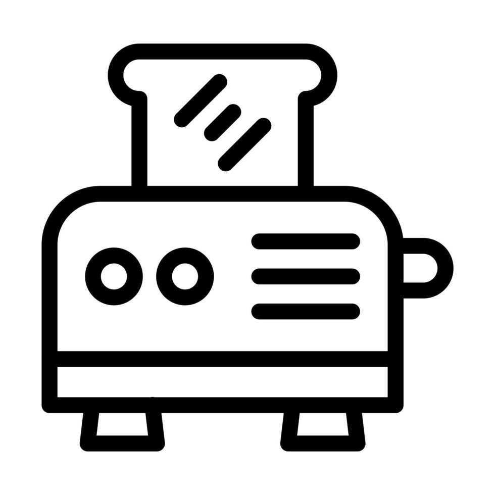 Toaster Icon Design vector