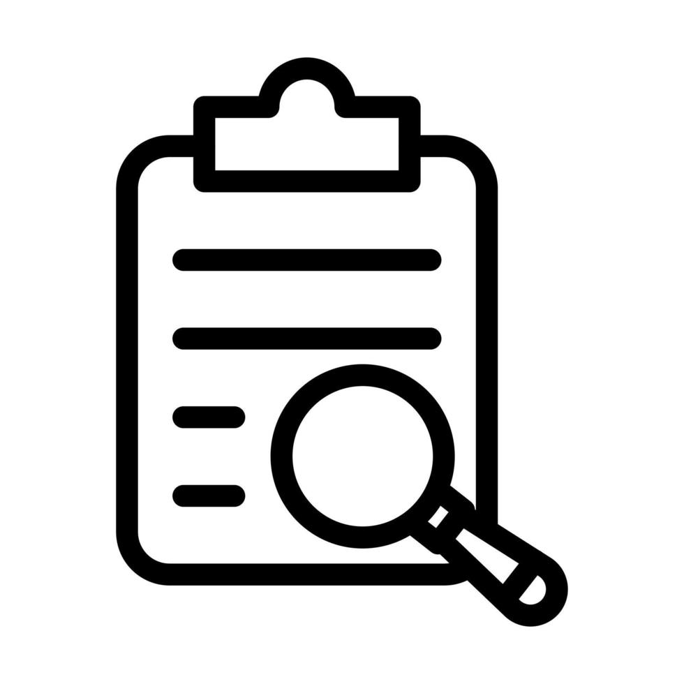 Case Study Icon Design vector