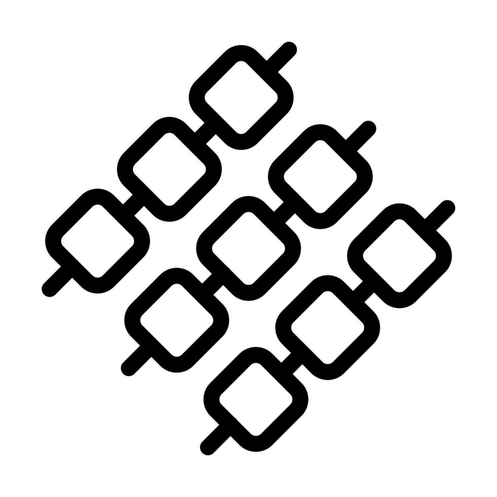 Marshmallow Icon Design vector