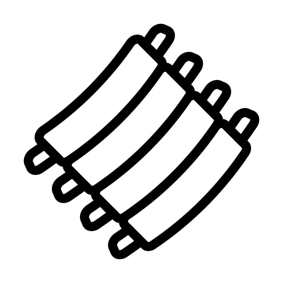 Ribs Icon Design vector