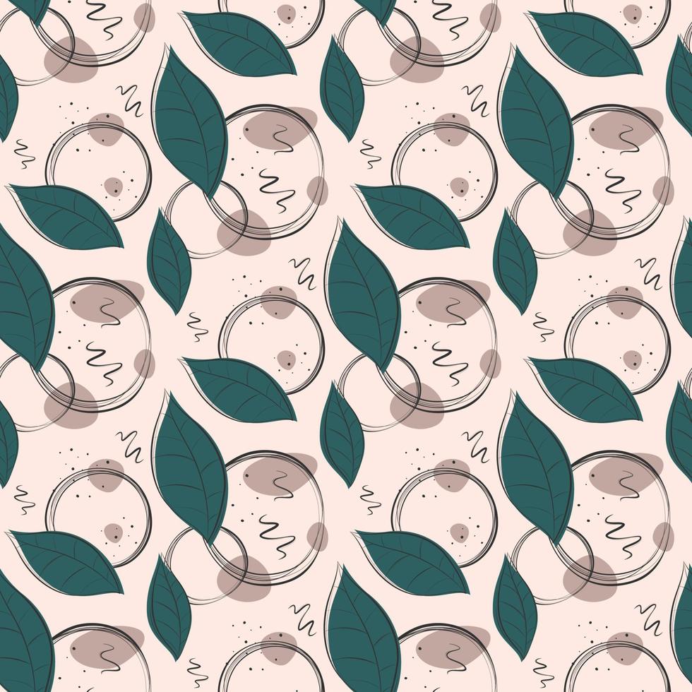 abstract floral pattern vector