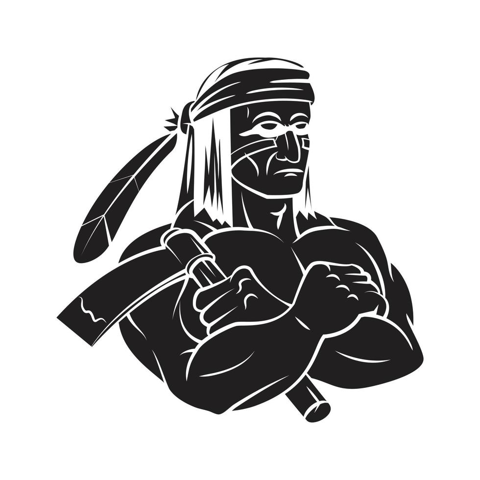 Apache Vector Illustration Design