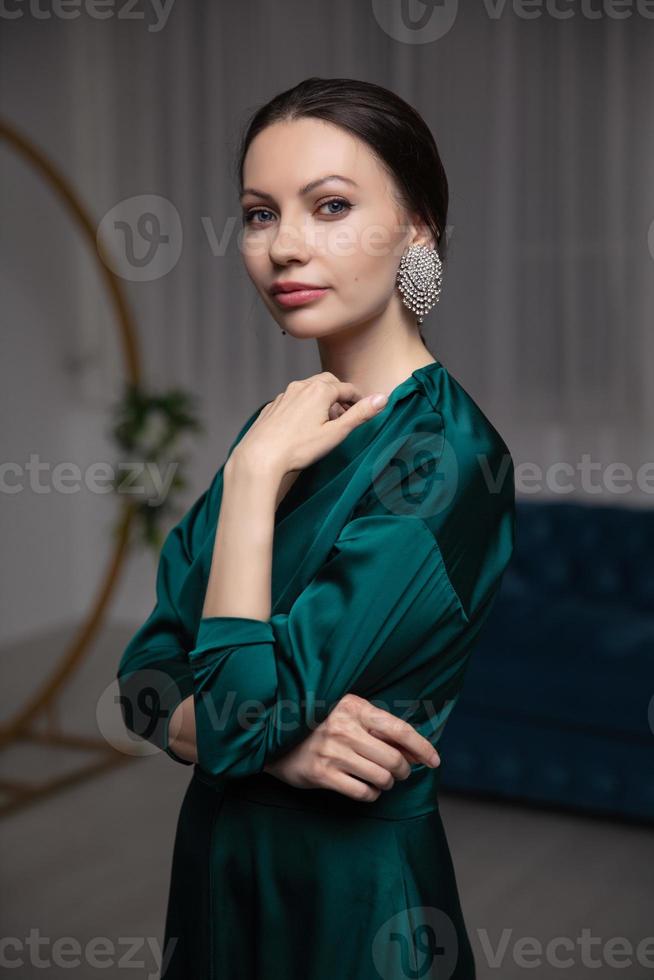 Portrait of a cute woman photo