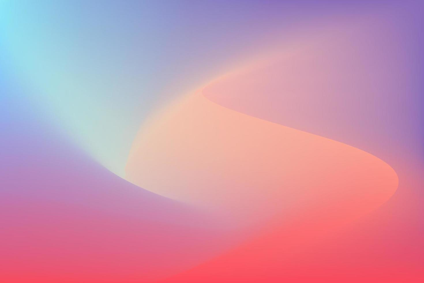 Abstract Rainbow Background Vector Art