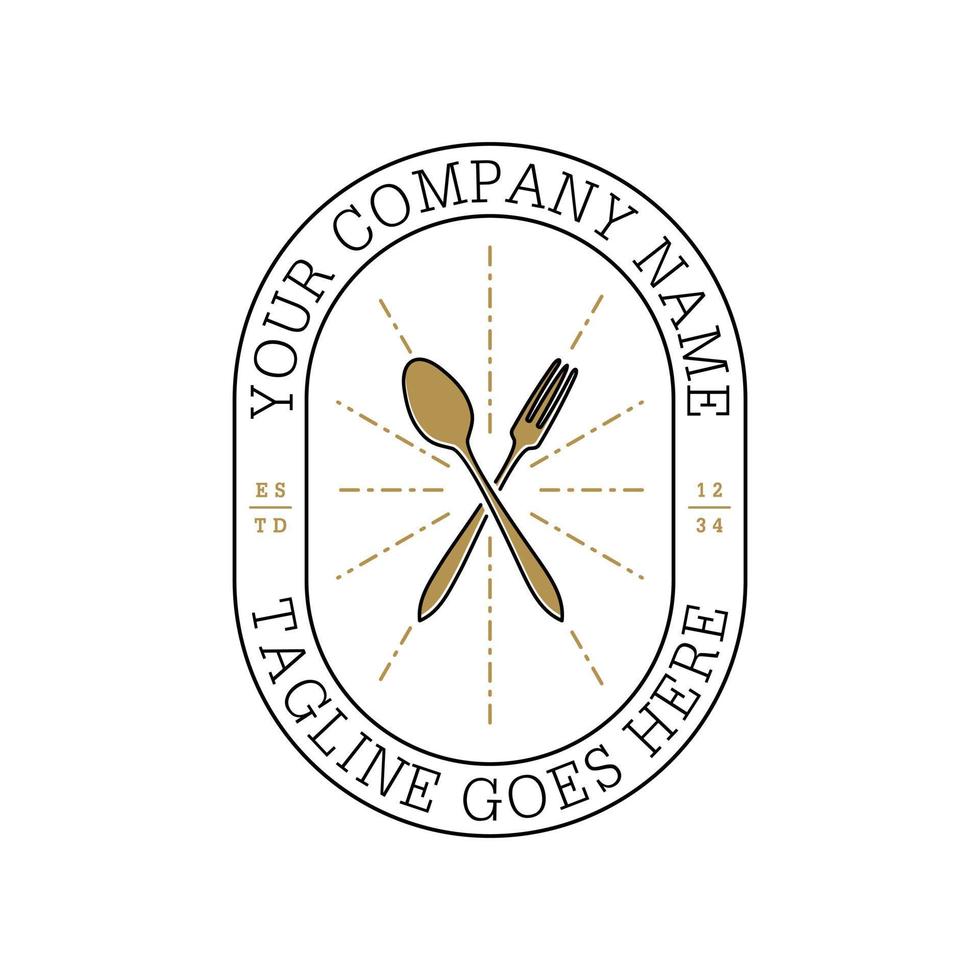 Cafe or Restaurant Logo vector