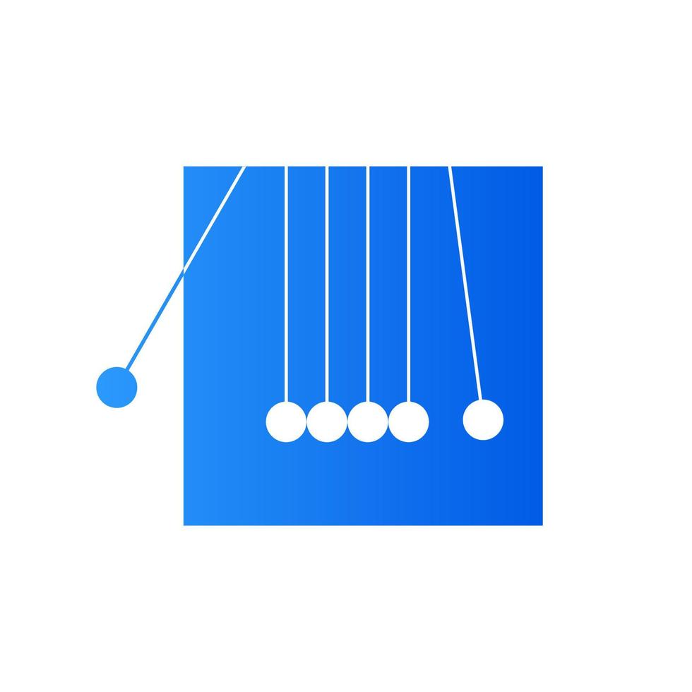 Simple Pendulum Logo vector