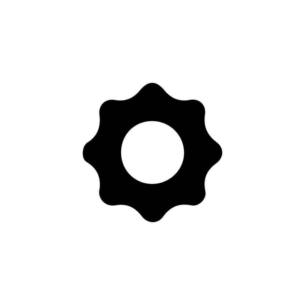 Settings icon with additional gears icon, vector illustration.
