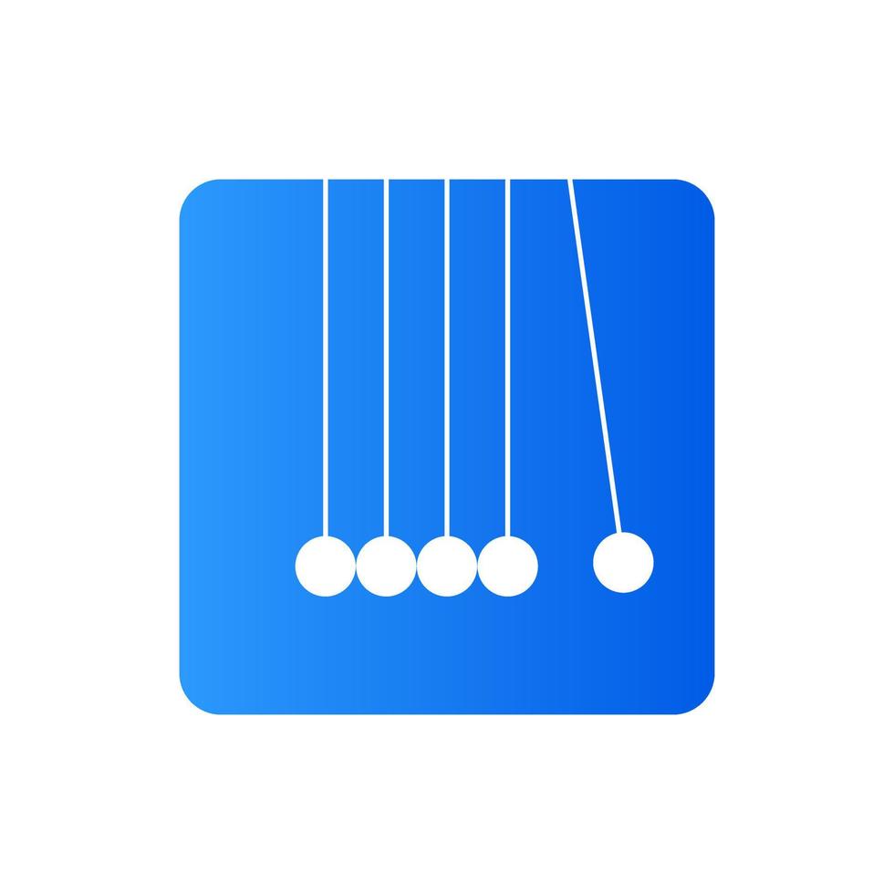 Simple Pendulum Logo vector