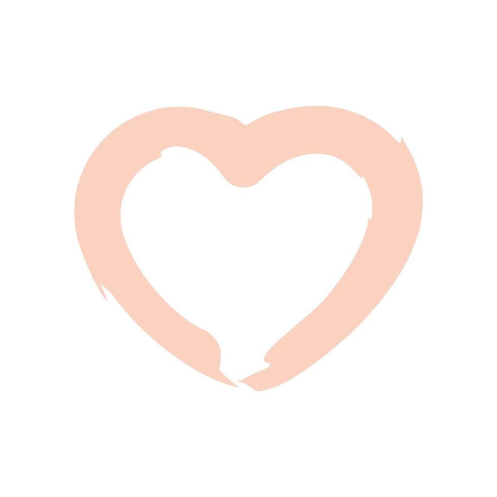 moderno amor logo vector