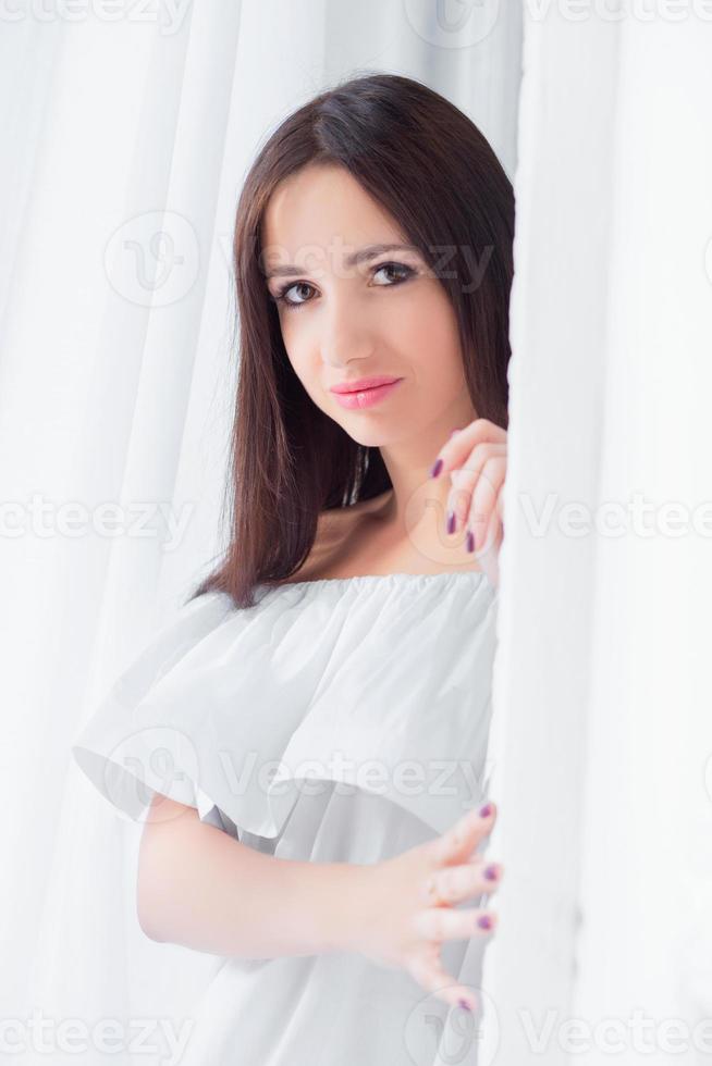 Portrait of a nice lady photo