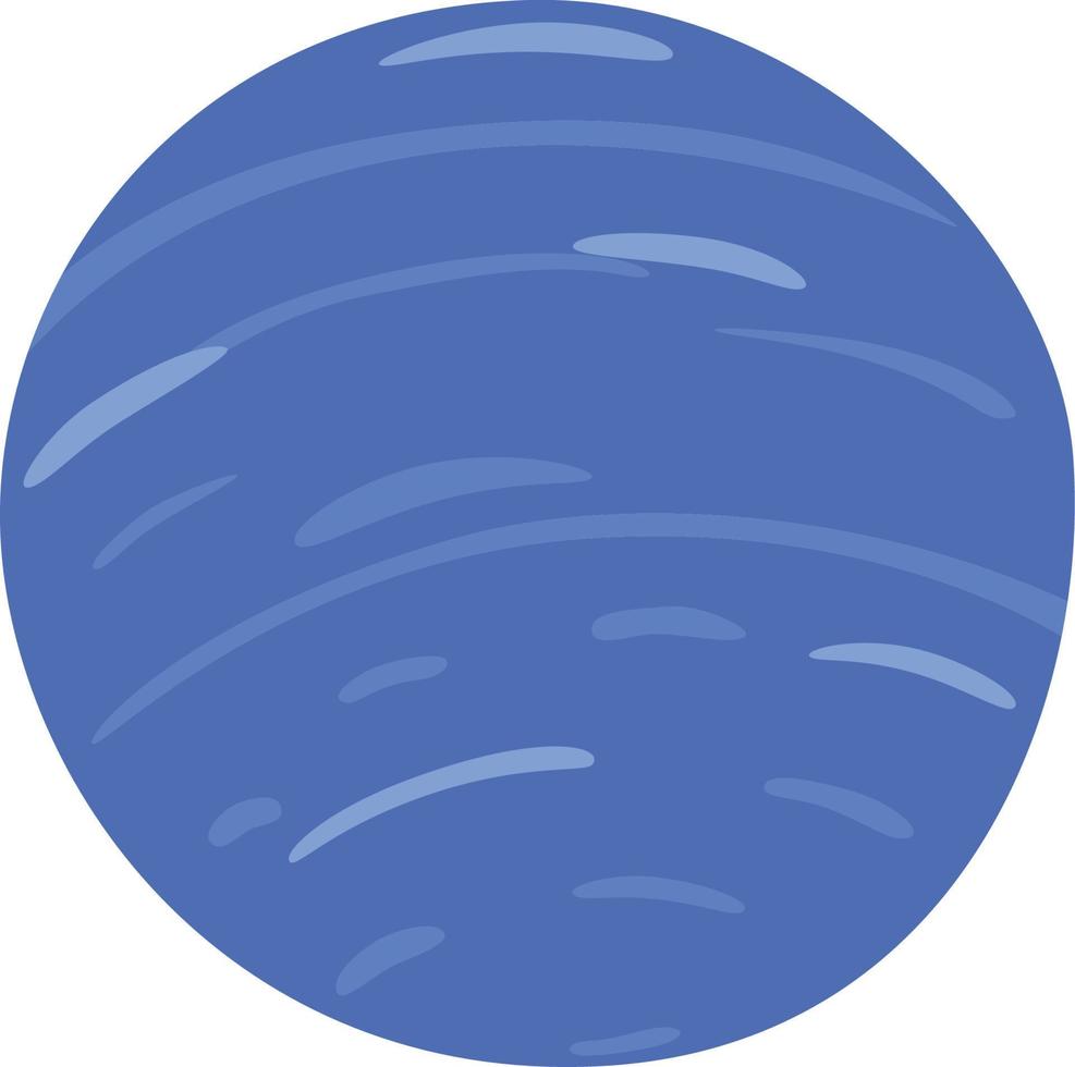 planet Neptune illustration vector