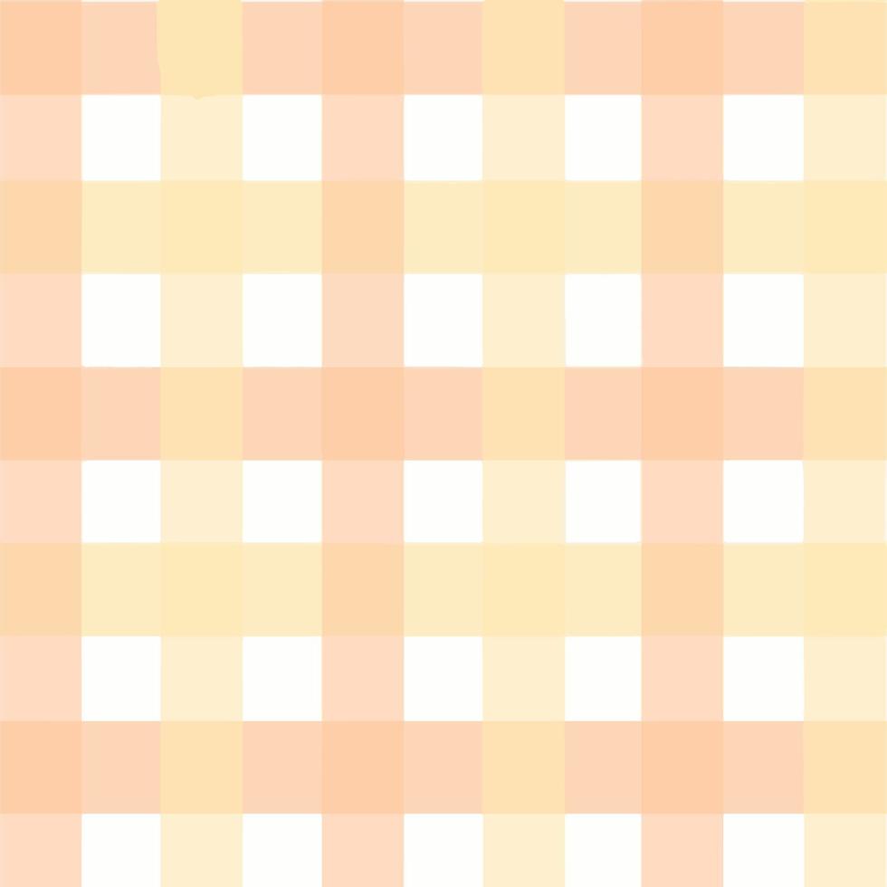 yellow and pink watercolor plaid repeat seamless pattern vector