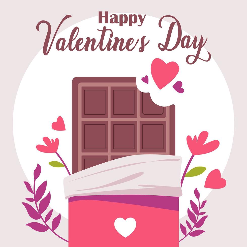 Happy Valentine's day design background. Happy anniversary background vector