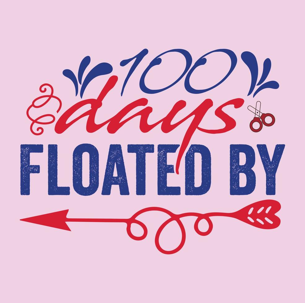 100 day of school svg t-shirt design,Retro 100 day of school svg t-shirt design, 100 day of school  t-shirt design vector