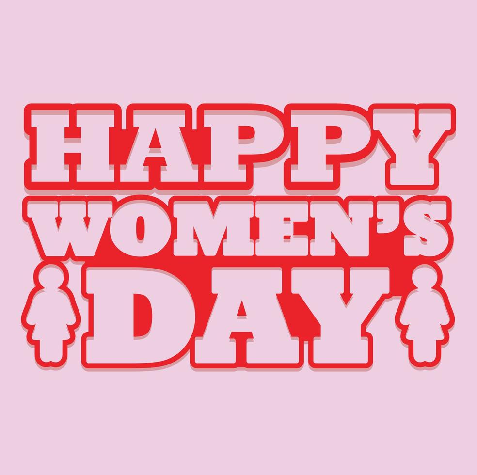 Free vector happy women's day t-shirt design,Free vector hand made lettering international women day