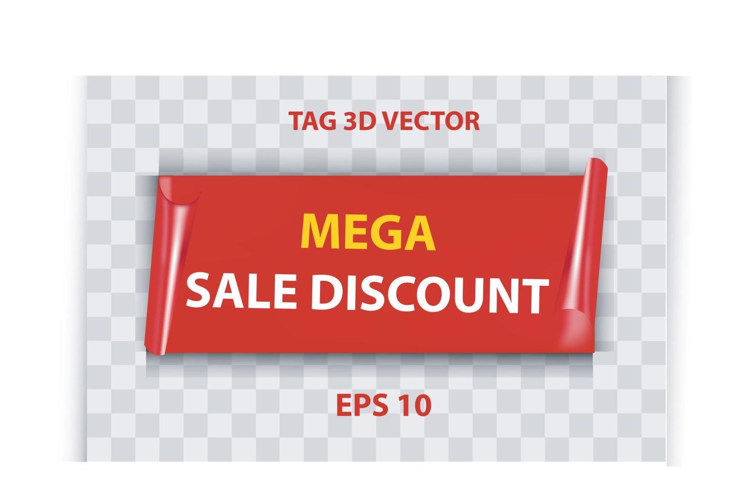 Realistic 3d vector Best choice, order now, special offer, new and big sale banner. Red ribbon, tags and stickers. Vector illustration.