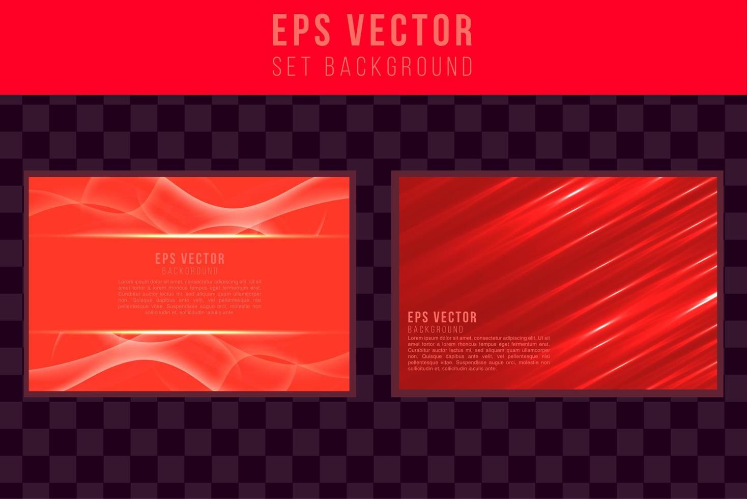 Red color background abstract art vector