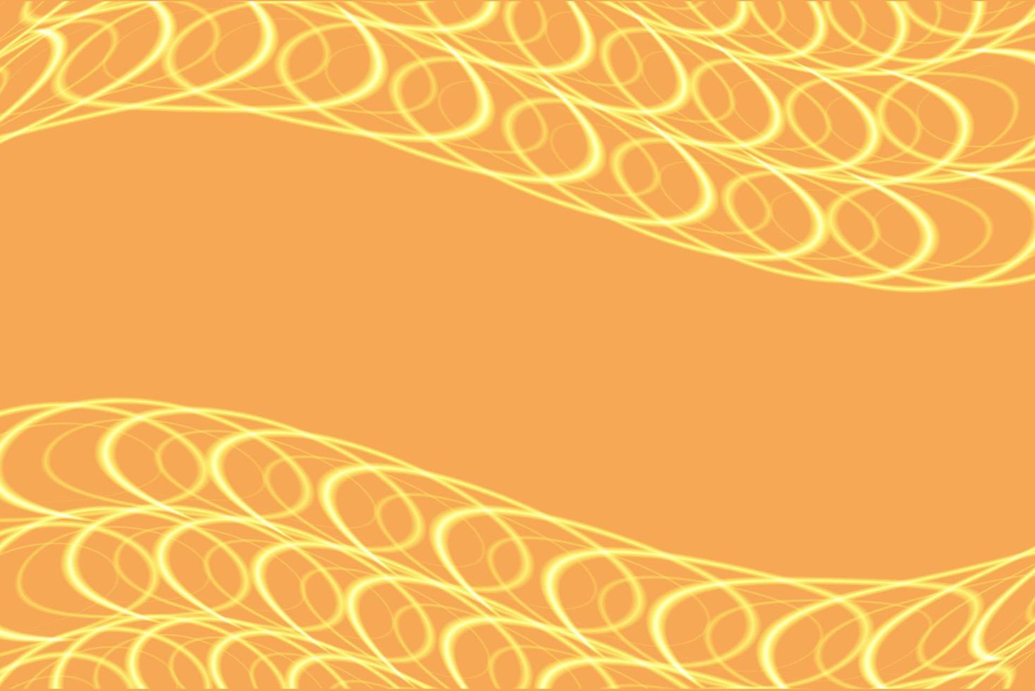 Abstract orange background with geometric shapes pattern. Vector illustration