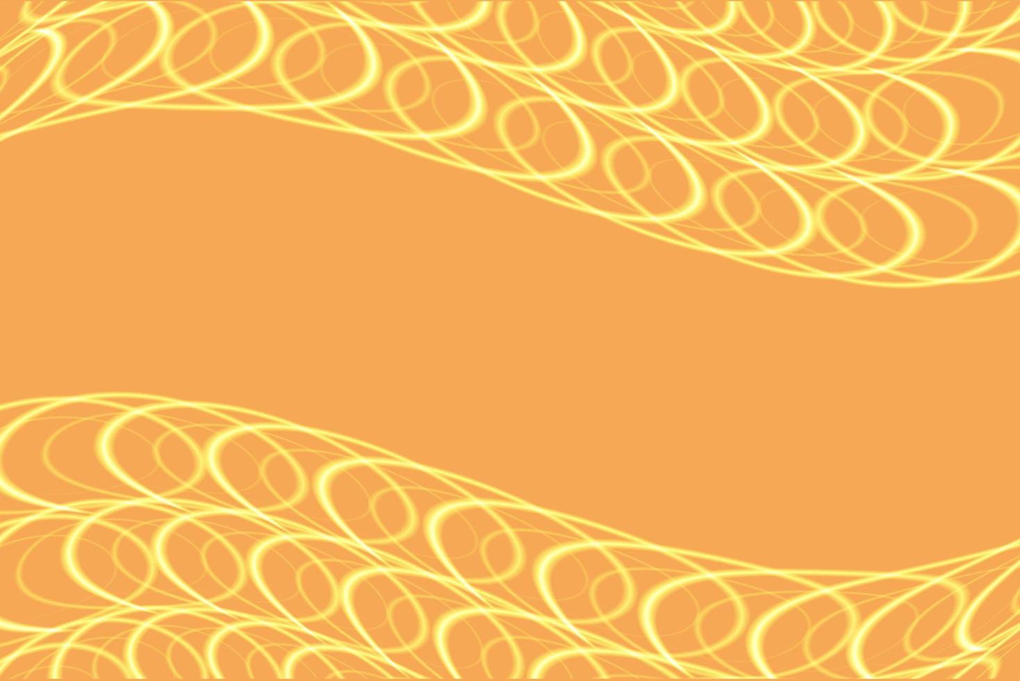 Abstract orange background with geometric shapes pattern. Vector illustration