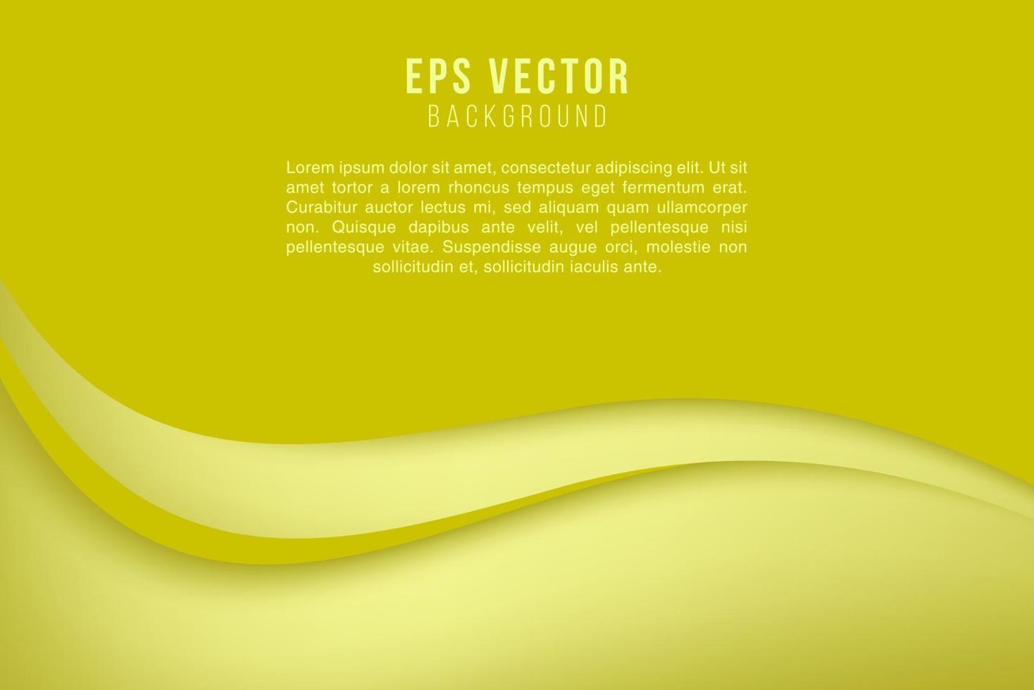 Yellow color background abstract art vector