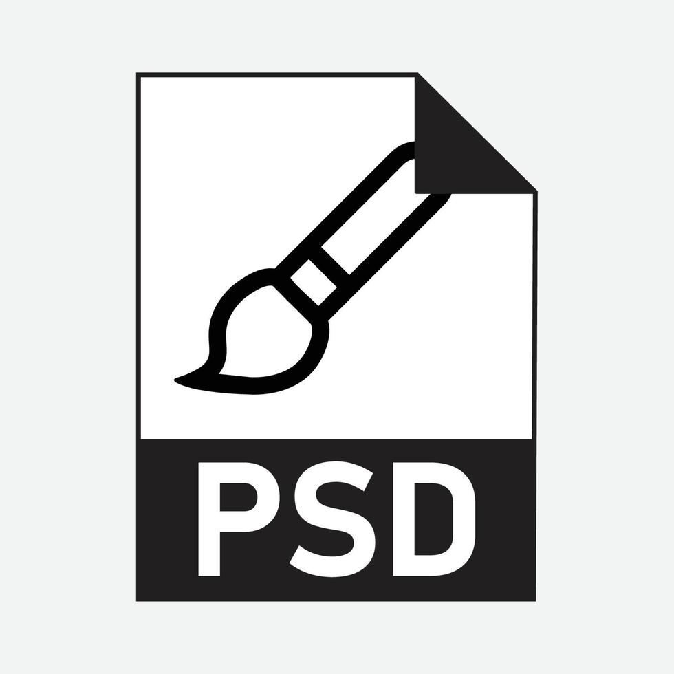 PSD file Formats Icon Vector Free