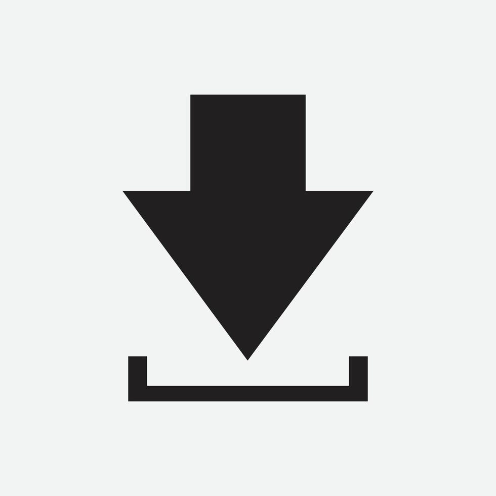 DOWNLOAD Flat Vector Icon