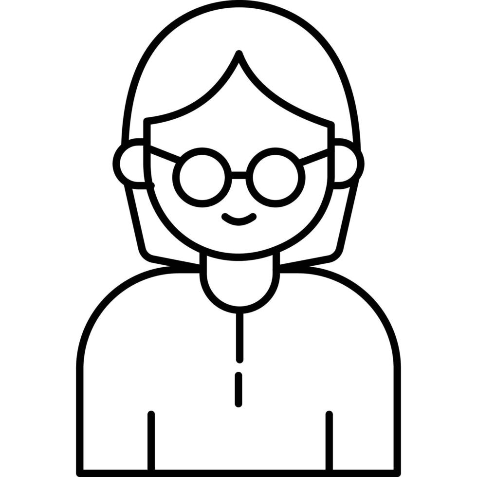 Grandmother which can easily edit or modify vector