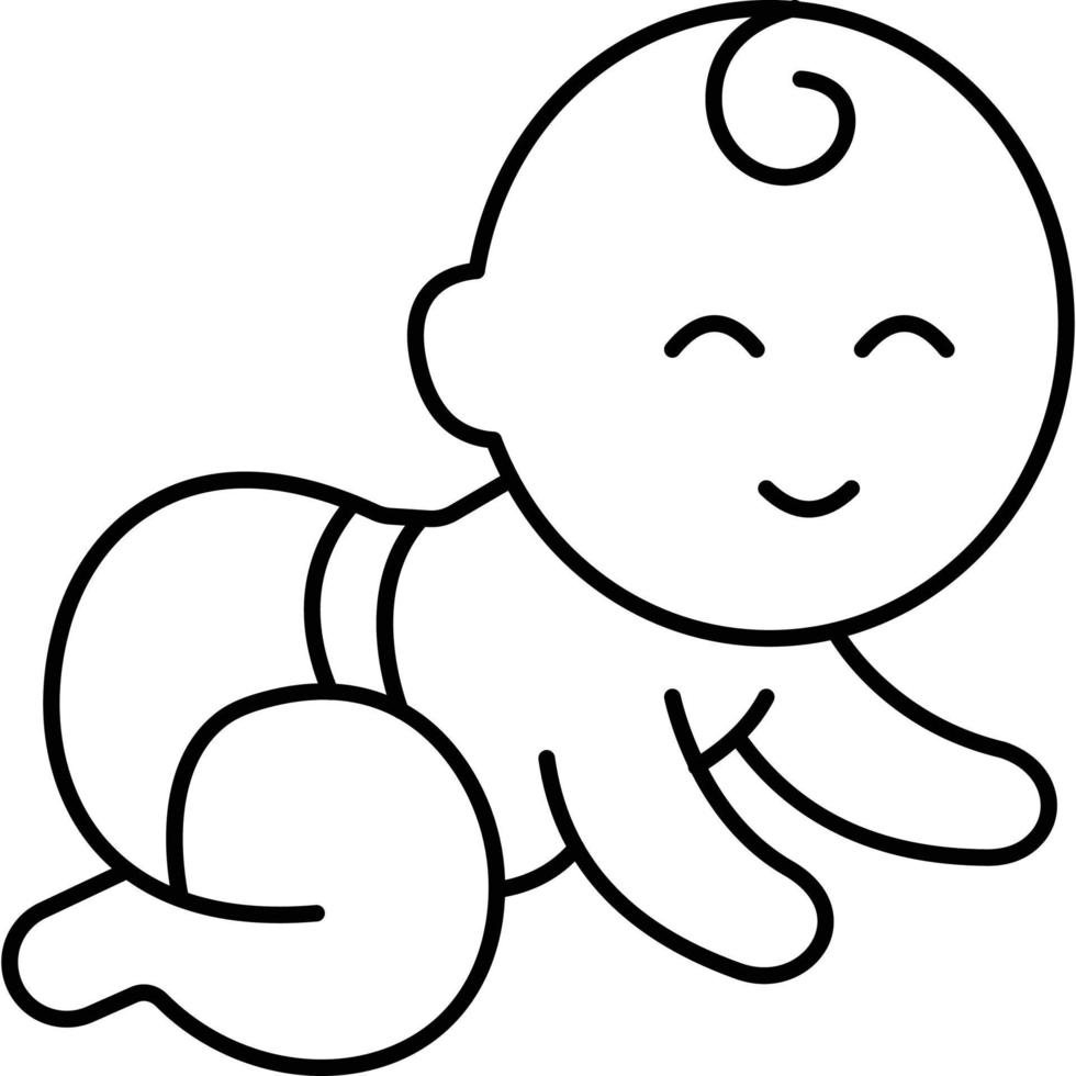 Baby which can easily edit or modify vector