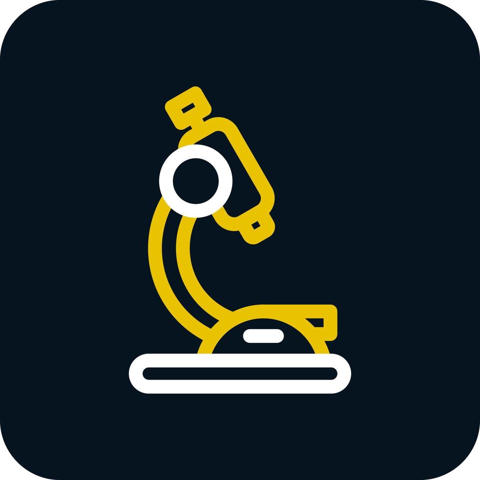 Microscope Vector Icon Design