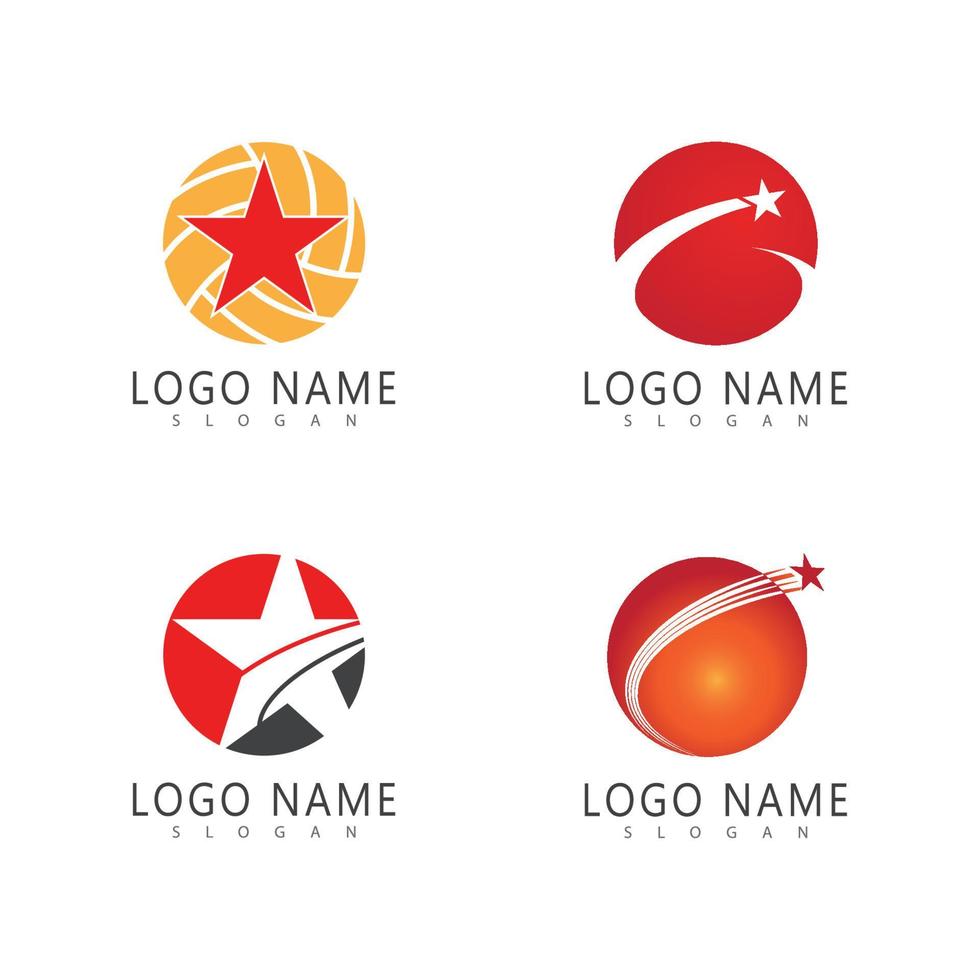 Star Logo illustration vector and symbol design