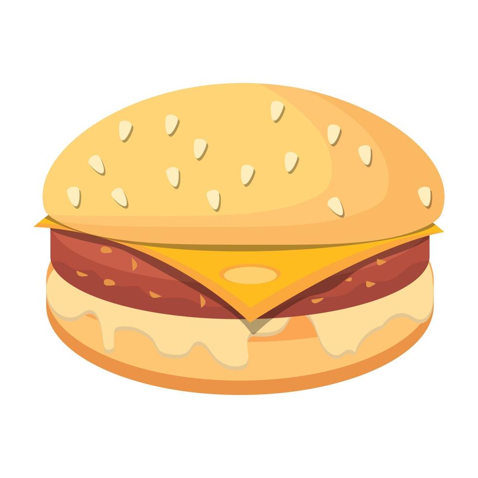 Trendy Burger Concepts vector