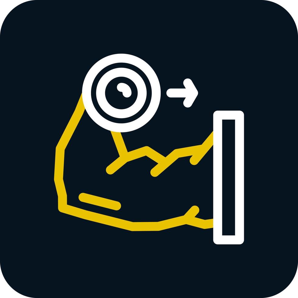 Weightlifter Vector Icon Design