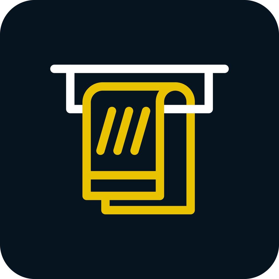 Towel Vector Icon Design