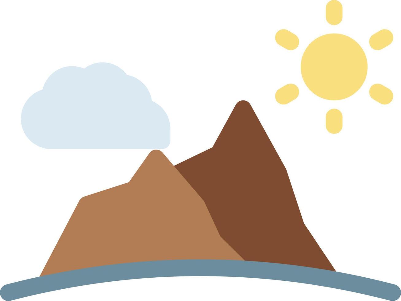 mountain vector illustration on a background.Premium quality symbols.vector icons for concept and graphic design.