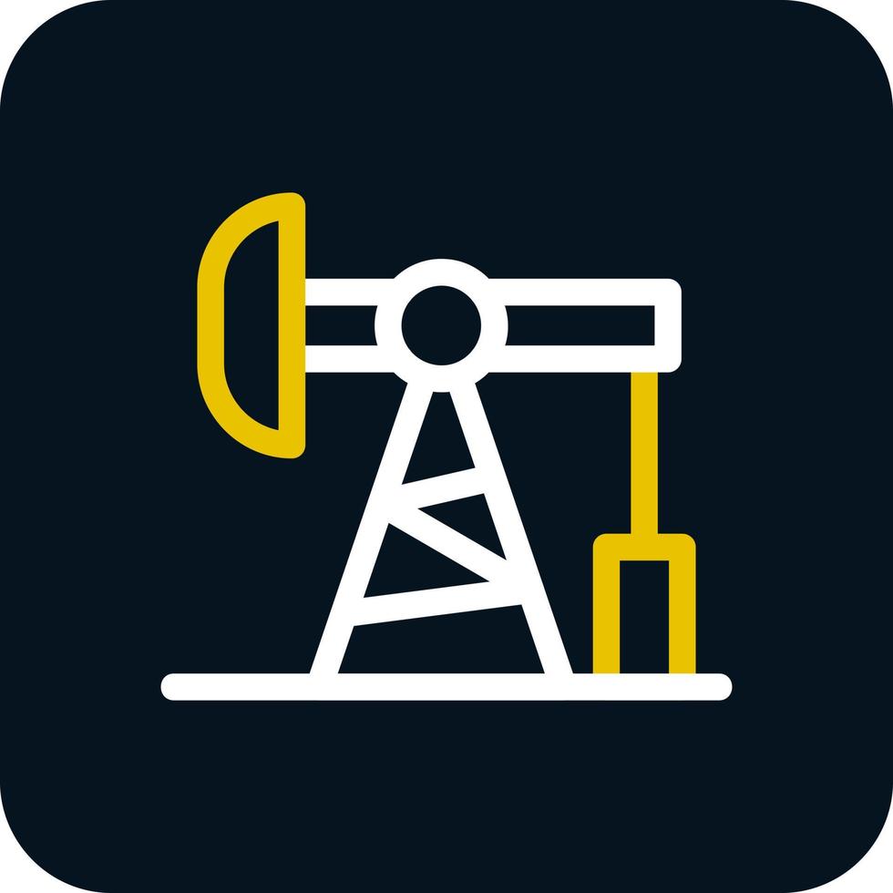 Oil Pump Vector Icon Design