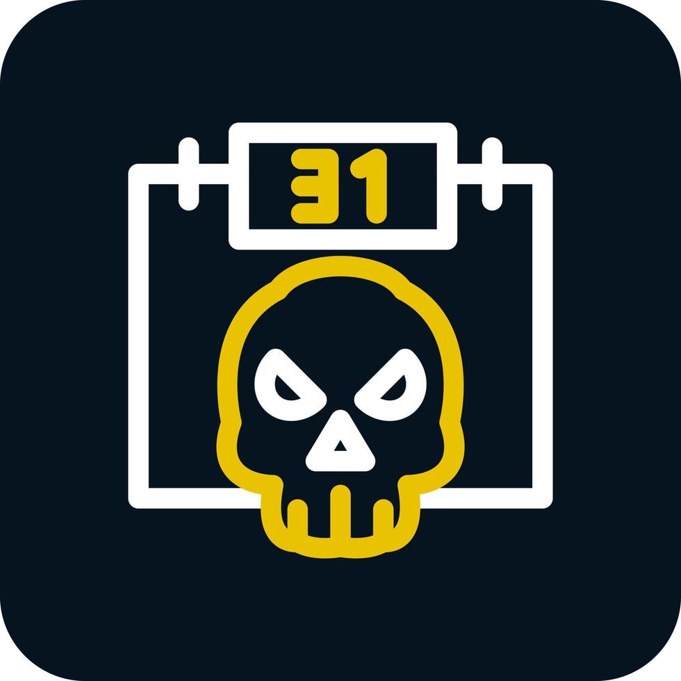 October 31st Vector Icon Design